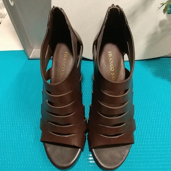 ☀️ Franco Sarto brown sandals - Picture 1 of 6